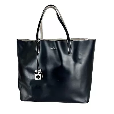 Kate Spade Large Black  Leather Tote Bag • $143