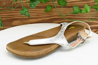 VOLATILE Sz 7 M Brown Thong Synthetic Women Sandals • $19.99