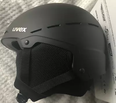 Uvex Legend 2.0 Ski/Snowsport Helmet Black Matt Unisex Adult 52-55 Cm Brand New • $60.42