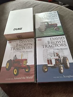 Dvd David Brown Tractors Vol 123 Boxed Set New A Film History Unused • £15