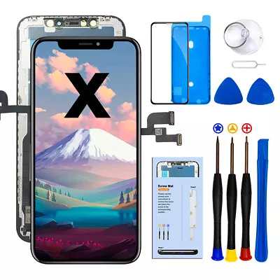 For IPhone X Display LCD Touch Screen Digitizer Assembly Replacement A+ Quality • $15.59