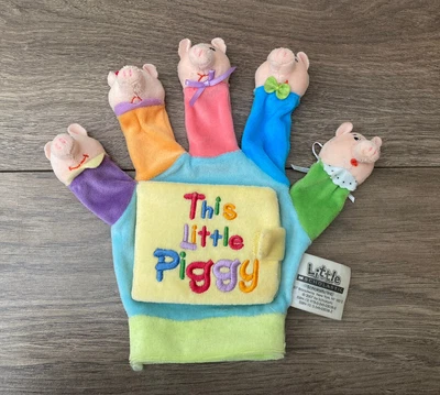 £4 • Buy Little Scholastic Glove / Finger Puppet & Board Book - This Little Piggy 🐷