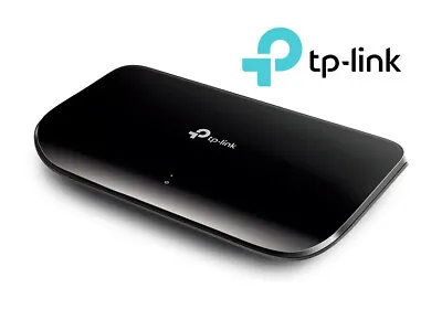 TP-LINK 8 Port Gigabit Network Desktop Ethernet Switch 1000Mbps - TL-SG1008D • $26.95