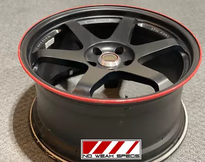 Rays Volk Racing TE37 Time Attack 19x9.5 +22 5x114.3 WHEEL RIM JDM STI EVO GTR • $750