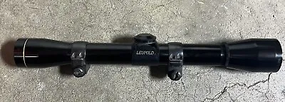 Vintage 1989 Leupold M8-4X Riffle Scope Crosshair Black Gloss Duplex • $299