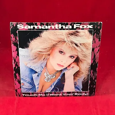SAMANTHA FOX Touch Me I Want Your Body 1986 UK 7  Vinyl  Single Sam Original 45 • £7.59