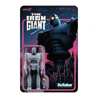 The Iron Giant With Hogarth Hughes Super 7 Reaction Figure 3.75  • $19.95