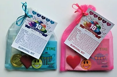 £3.85 • Buy 30th 40 50 60th BIRTHDAY PRESENT SURVIVAL KIT PERSONALISED FUN NOVELTY GIFT NBA