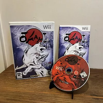 Okami Nintendo Wii Video Game CIB Complete With Manual PAL • £7.99