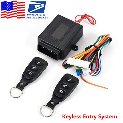 Universal Car Keyless Entry Remote Control Door Lock Security Alarm System (USA) • $15.99