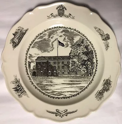 Peekskill Military Academy Wedgwood Sample Plate  The 1926 Dormitory  1957 10  • $26