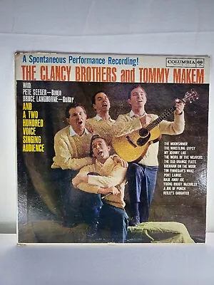 The Clancy Brothers And Tommy Makem [LP] 1961 Columbia Records Vinyl Album • $4.99