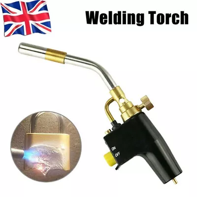 Professional Propane Mapp Blow Torch Welding Soldering Brazing Gas Plumbing Tool • £25.98