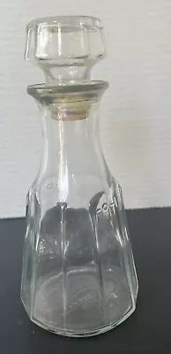 Vintage Good Seasons Salad Dressing Embossed Glass Bottle 7” Double Spout Cruet • $10.99