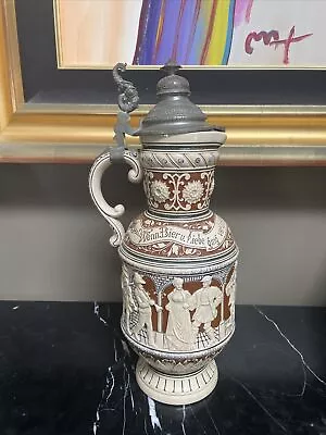 Vintage Reinhold Merkelbach Beer Stein “Dancers” #707 • $100