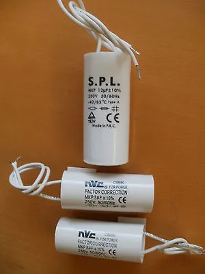 Power Factor Correction Capacitor For Fluorescent Lighting 5mF 8mF Or 12mF(C5) • £2.99