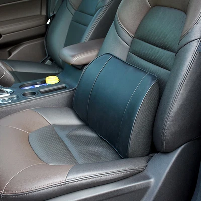 $29.99 • Buy Lumbar Lower Back Pillow Support Cushion Home Office Car Seat Chair PU Leather