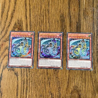 $3.99 • Buy YuGiOh - Rainbow Dragon X 3 - Ultra Rare - SDCB-EN041 Playset