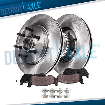 2WD Front Disc Rotors Ceramic Brakes Pads Kit For 2004-2008 Ford F-150 Mark LT • $192.77