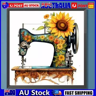 $9.58 • Buy 5D DIY Full Round Drill Diamond Painting Sewing Machine Home Decor Art Craft AU