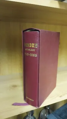 £95 • Buy Wisden Anthology 1978-2006 Signed Limited Edition