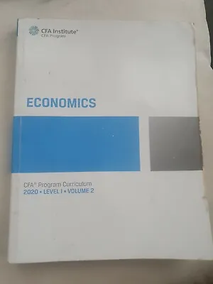 CFA Level 1 2020 Volume 2 Economics • £17.50