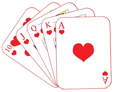 Edible Toppers & Décor For Cakes & Cupcakes -   Playing Cards Themed • £3