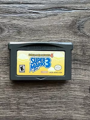 Super Mario Advance 4: Super Mario Bros. 3 Game Boy Advance Authentic GBA • $18