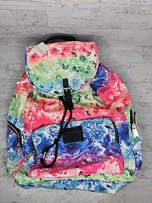 Victoria Secret PINK~Super Cute Multi-Color Floral Print Backpack. • $55