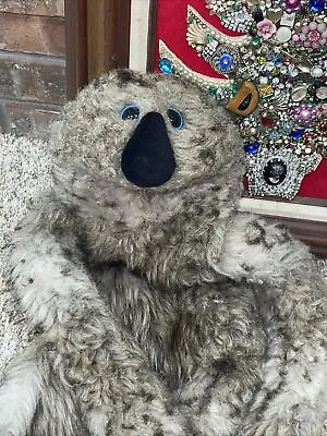 Vtg Cuddly Critter Puppet By Cheryl Guth Monster Made In USA 34” • $29.95