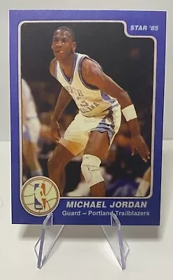 1985 MICHAEL JORDAN RC ERROR CARD STAR GUARD Portland Trailblazers #3 RARE • $30