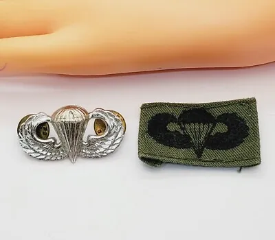 Vintage Estate Find Sterling Silver Parachute Corps Military Pins(36) • $34.50