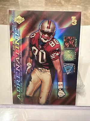 2000 Collector's Edge T3 #A14 Jerry Rice Adrenaline • $2.50