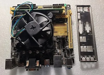 ASUS H81I-PLUS Mini-ITX Motherboard CPU Combo I3-4170 4GB Memory • $99
