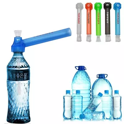 2 In 1 Portable Hookah Top Puff Screw On Bottle Converter Water Pipe Filter Bong • £5.99