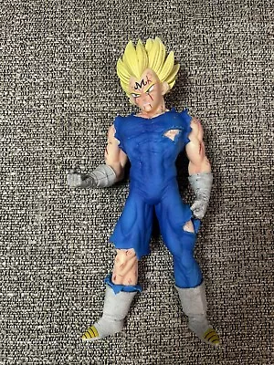 Anime Dragon Ball Z Super Majin Vegeta Damage Stand PVC Figure Statue 20 Cm Toy • $22