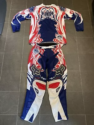 **VGC** FOX 360 2007 Motocross Of Nations Team USA Edition MX Kit… 32” Medium. • $135.71