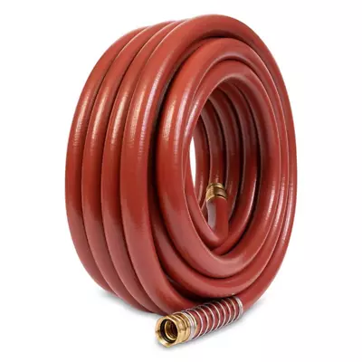 Gilmour 3/4 In X 50 Ft Red Heavy Duty Commercial Rubber Hose 400 PSI Hot/Cold • $47.47