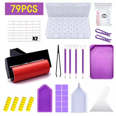 $5.49 • Buy Diamond Painting Tools 5D Diamond Accessories DIY Art Craft Pen Tray Plate Set