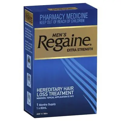 REGAINE FOR MEN HAIR REGROWTH SOLUTION 60 Ml (1-6 MONTH SUPPLY) • $174.99