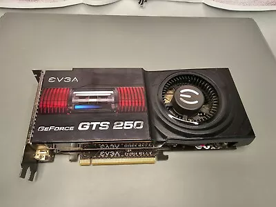 EVGA GeForce GTS 250 1GB DDR3 PCI-E Video Graphics Card • $19.95