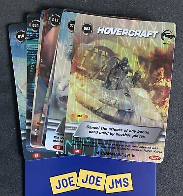 £9.99 • Buy 2008 James Bond 007 Commander Spy Cards Complete Super Rare Set