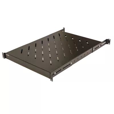 Fixed Rack Server Shelf 1U 19  4 Post Rack Mount - Adjustable From 18 - 34  • $68.99