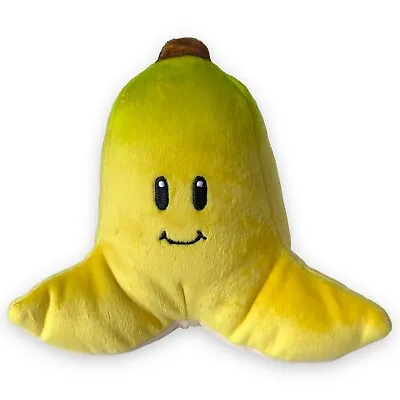 Super Mario Kart Banana Plush Club Mocchi Mocchi Mini 6” Nintendo Banana Peel • $16.89