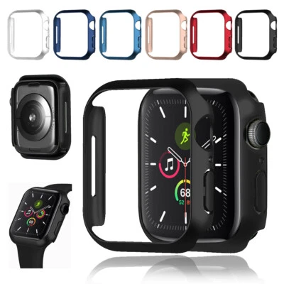 $6.95 • Buy IWatch Apple Watch Series 7 41mm/45mm Protector Cover Bumper Case PC Hard Shell