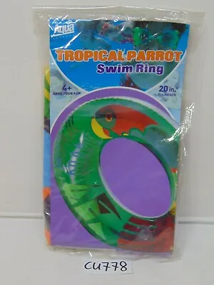 Vintage 1990's Nos Aqua Leisure Swim Ring New  20  Sa-7105  • $26.99
