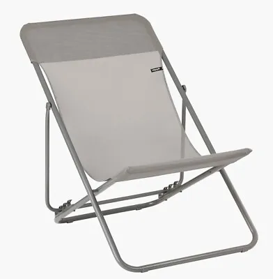 Lafuma Mobilier DECKCHAIR Maxi Transat Iso Terre. Perfect Condition. • £65