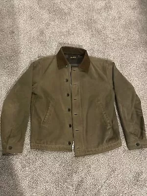 Buck Mason Dry Waxed Canvas N1 Deck Jacket Medium • $175