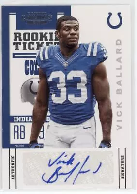 2012 Vick Ballard Playoff Contenders Variation  Auto  RC     #197 (B670) • $6