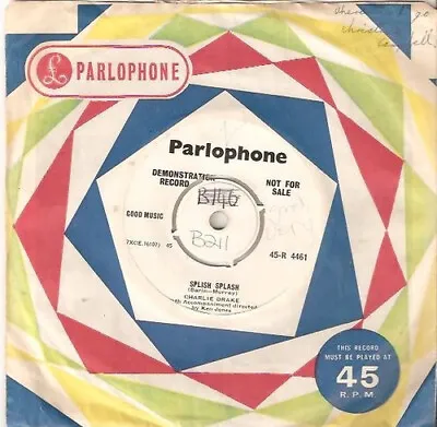 Charlie Drake - Splish Splash (7  Single Promo) • £16.49